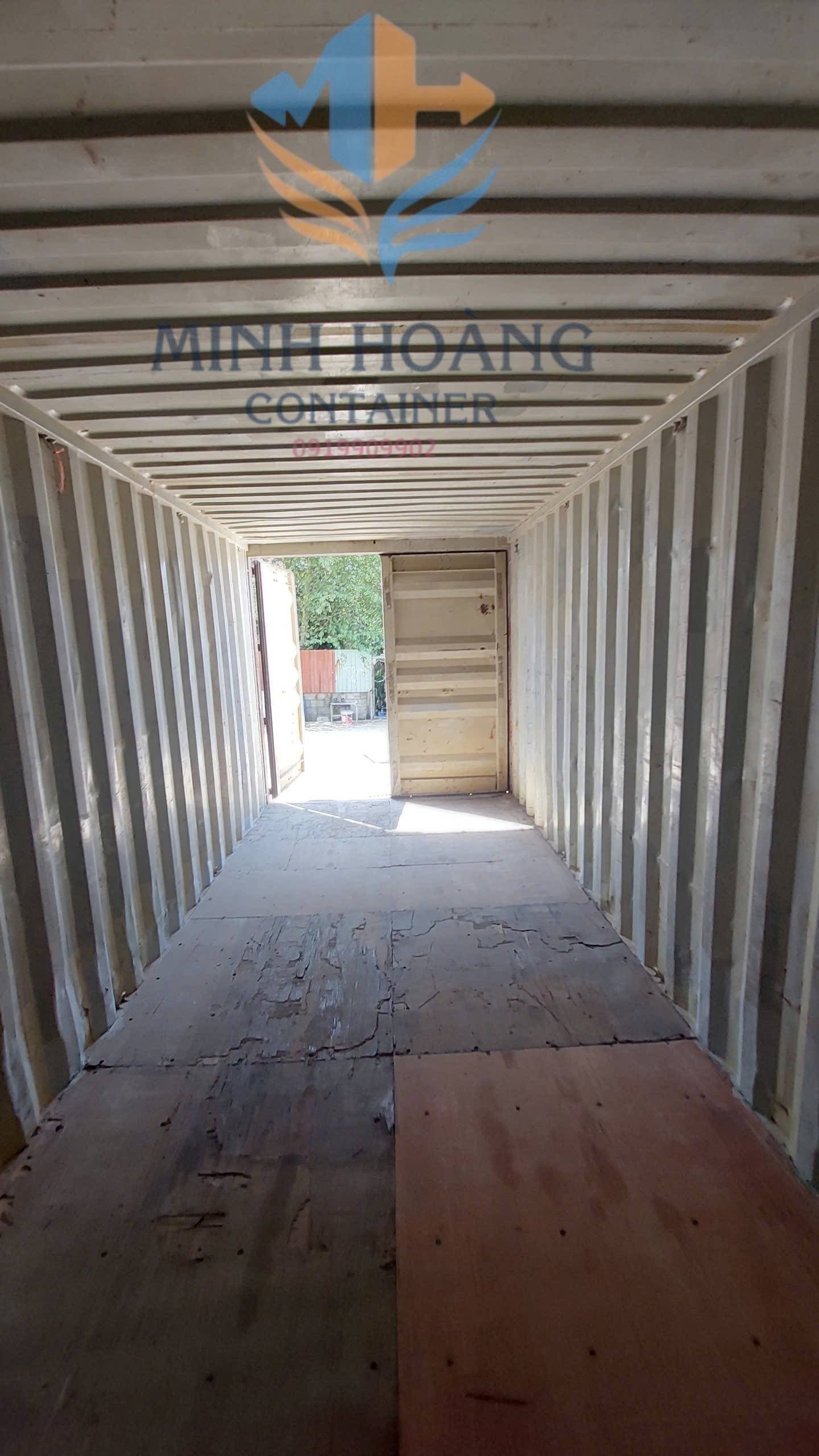 Container Kho 20 Feet Màu Đỏ Cao 2m6